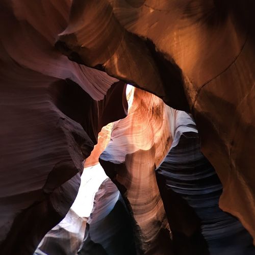 Rock formations at canyon national park