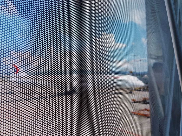 Digital composite image of car window