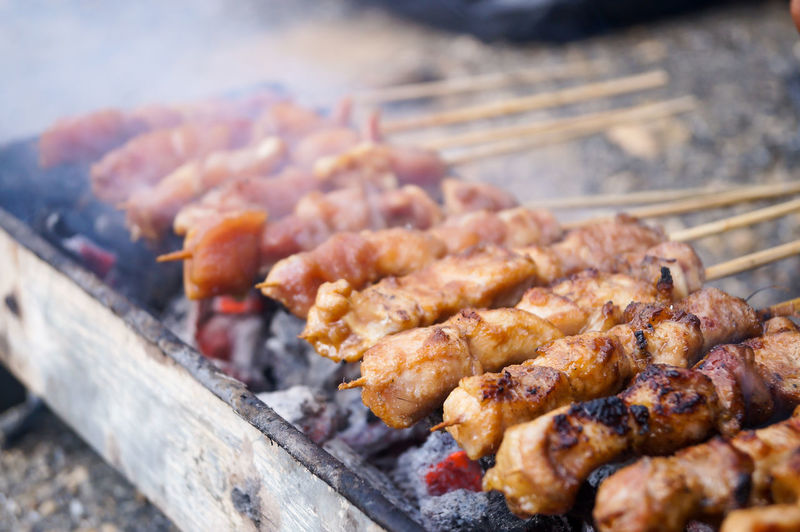 Satay madura from indonesia