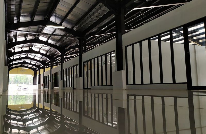Interior of building