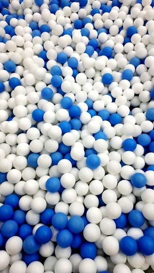 Full frame shot of balls in pool