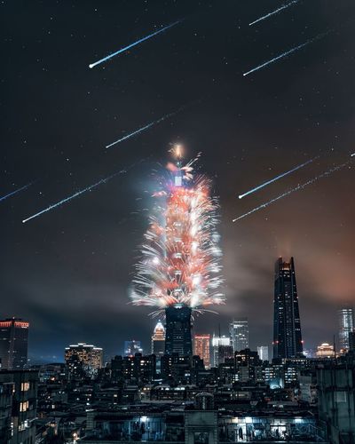 Taipei 101 new year's eve fireworks