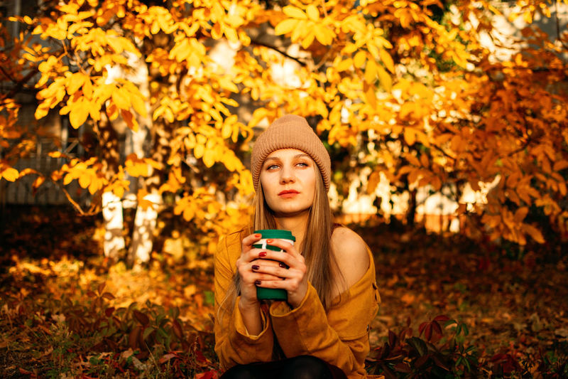 Alone time, some time to yourself, me time for self-care and self-healing. alone young woman