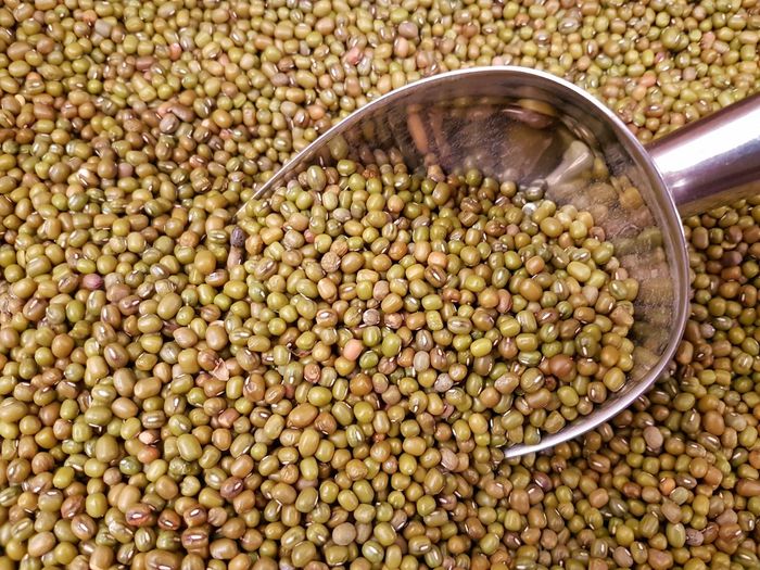 Close-up of mung bean for sale