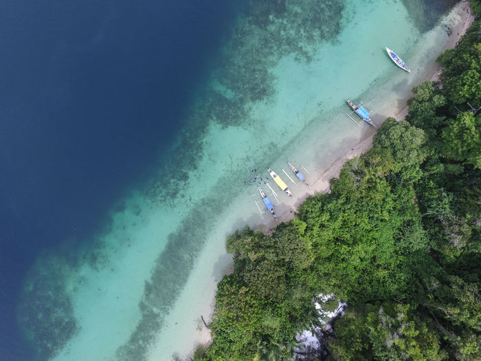 Bulupoloe island, the famouse island in the gulf of bone south sulawesi indonesia.