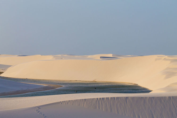 View of desert against sky