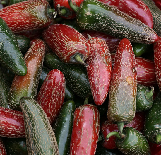 Full frame shot of strawberries