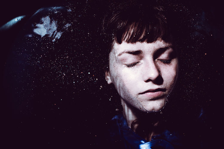Adult Adults Only Bathtub Blue Close-up Headshot Light One Man Only One Person One Young Man Only Only Men People Portrait Young Adult The Portraitist - 2018 EyeEm Awards The Creative - 2018 EyeEm Awards Capture Tomorrow