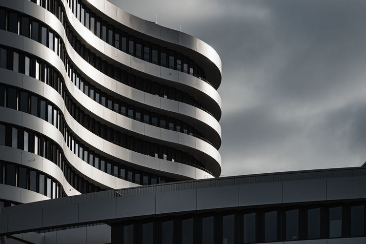 Low angle view of building against sky