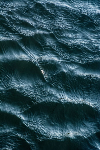 Full frame shot of waves - water pattern
