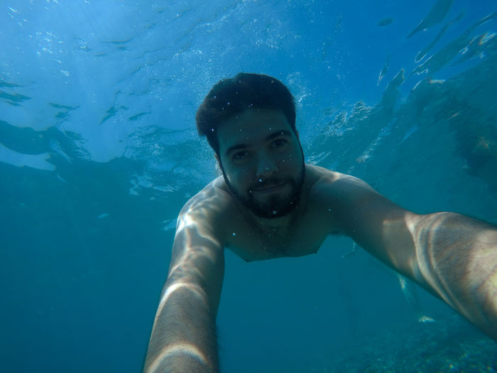 underwater