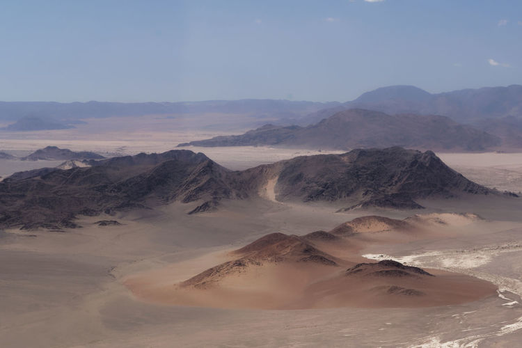 View of mountain range