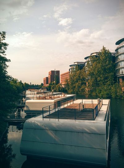 Built structure in water