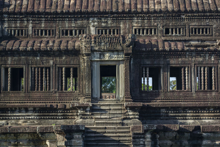 Exterior of old building