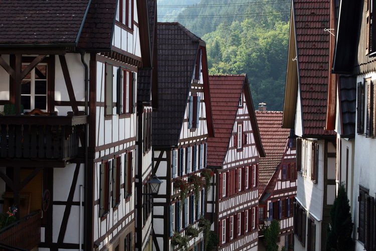 Old houses in town