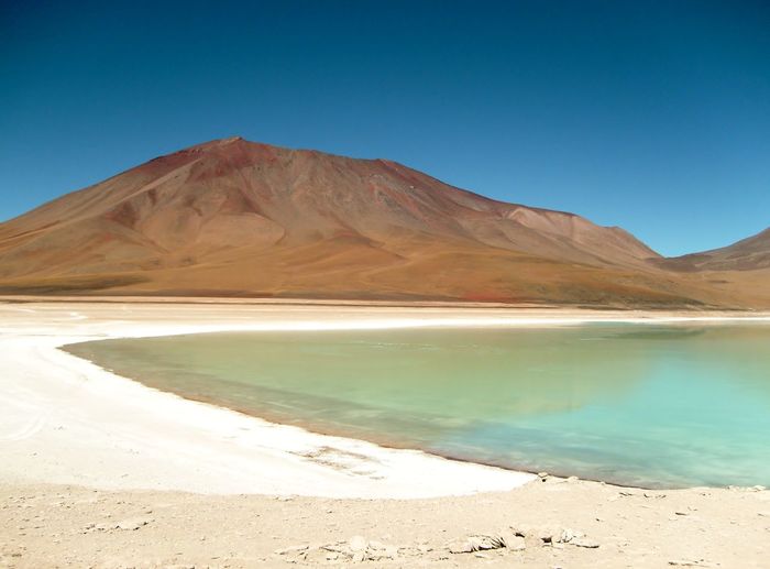 Green lake - laguna verde - bolivia