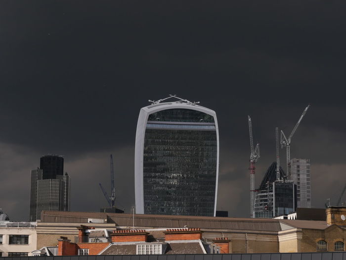 View of cityscape against sky