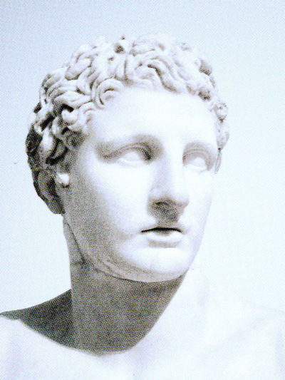 Close-up of statue against white background