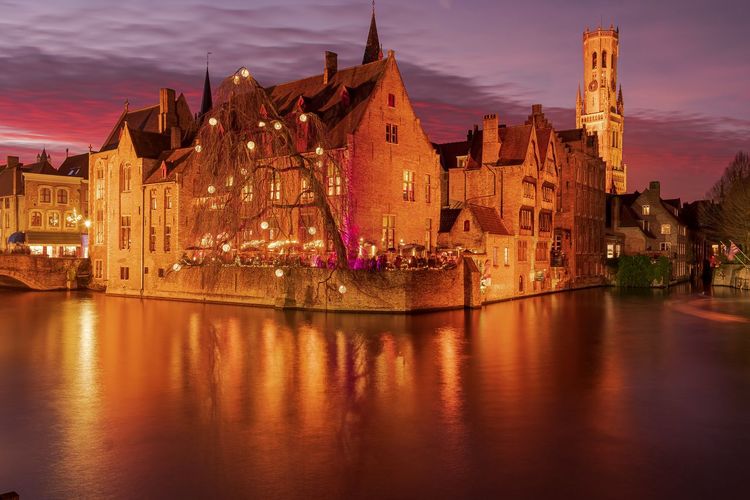 A magical evening in bruges