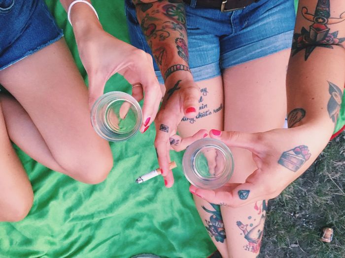 bln life High Angle View Holding Tattoo Drinking Smoking Healthy Lifestyle Yolo Bitches *-*