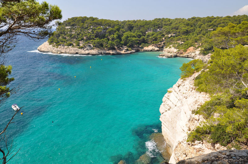 Scenic view of sea