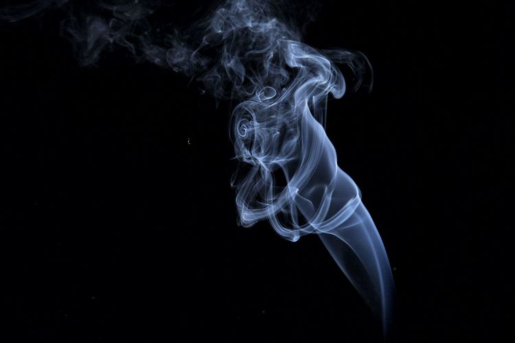 Close-up of smoke