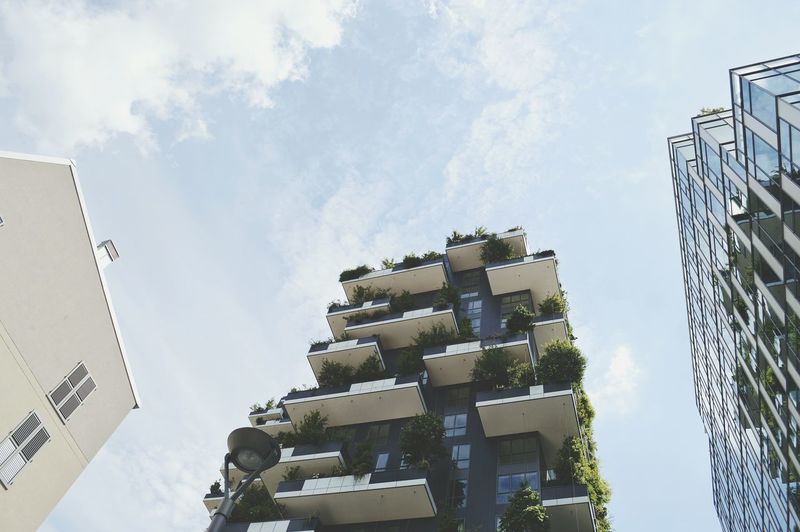 Low angle view of built structure