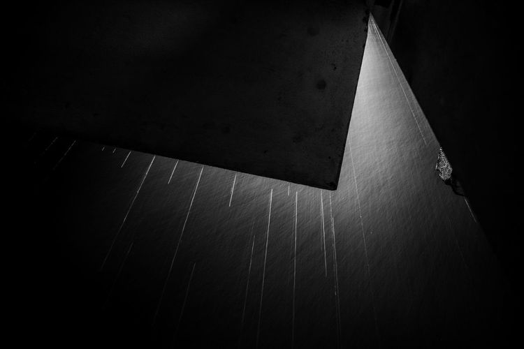 View of the dark