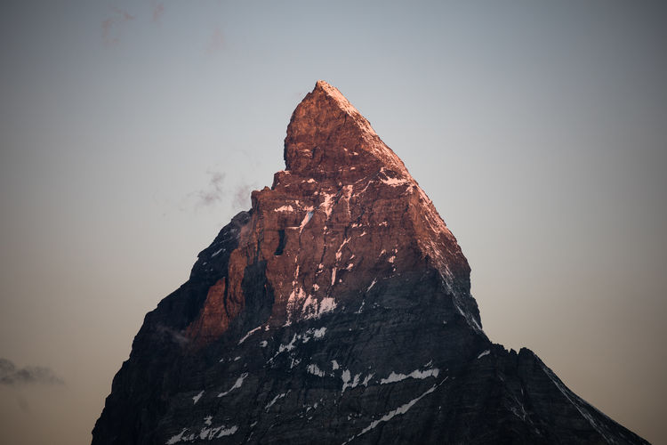 Matterhorn top mountain