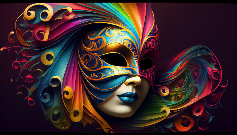 multi colored