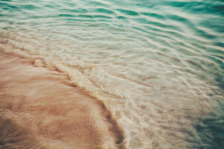 Close-up of beach
