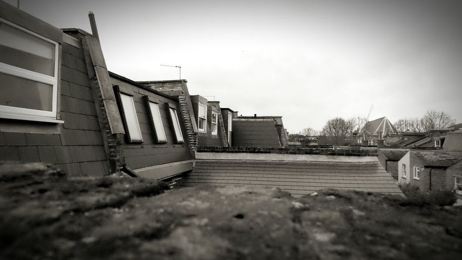 Buildings against sky