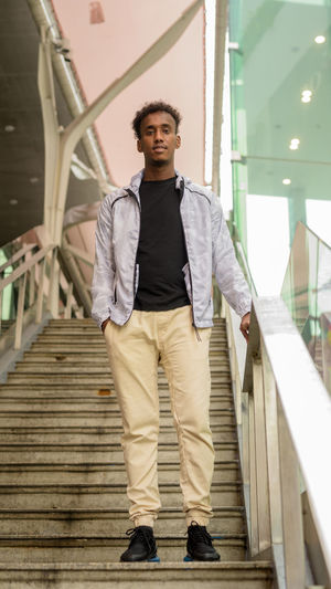 Portrait of young man