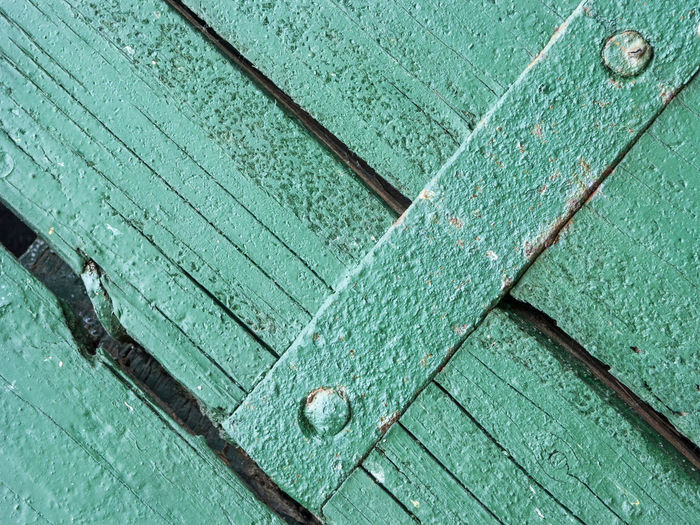 Full frame shot of water on wood