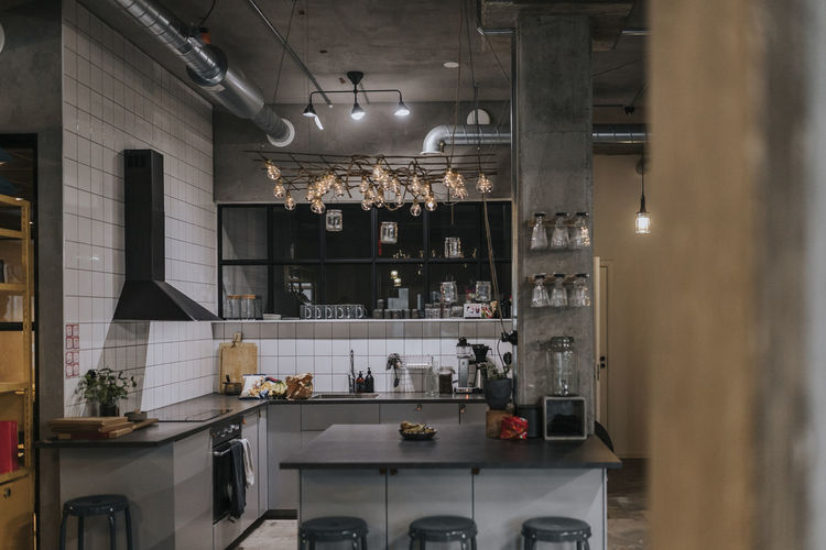 Interior of house