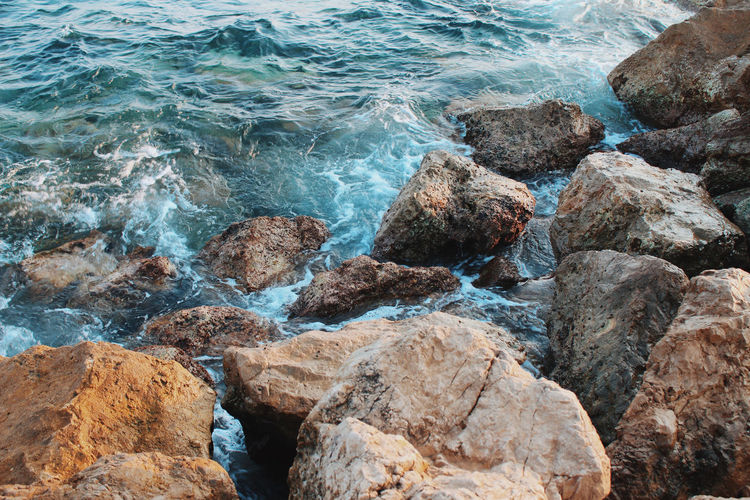 View of the sea