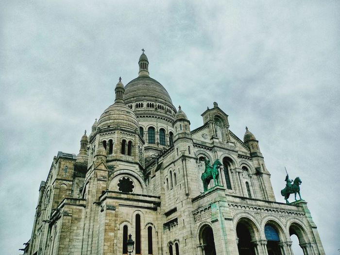 Low angle view of cathedral against sky