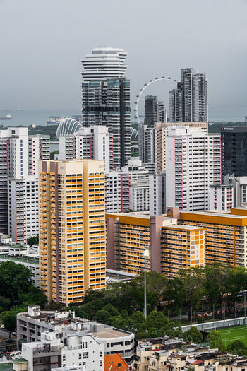 Buildings in city