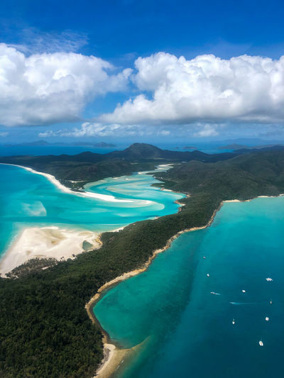 Hill inlet scenic flight tour