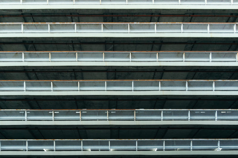 Low angle view of modern building