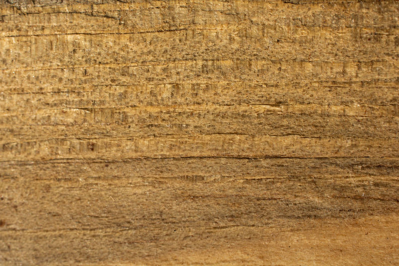 Surface level of wooden planks