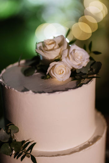 Close-up of cake