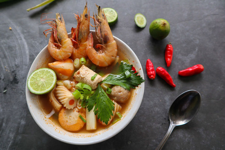Tom yam soup