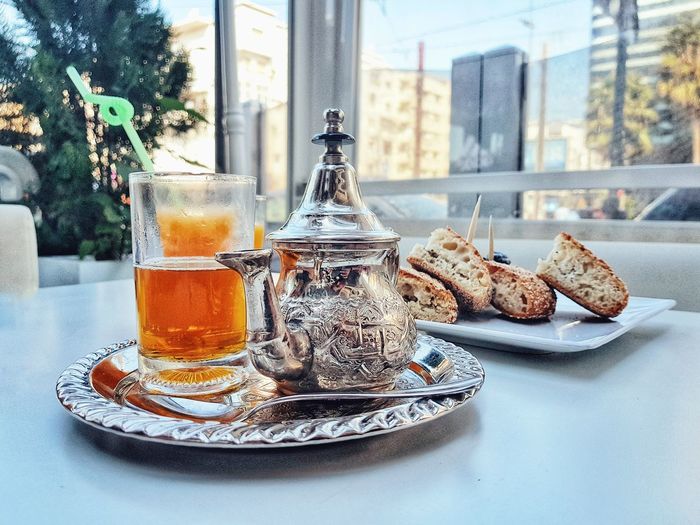Moroccan tea - traditional moroccan breakfast