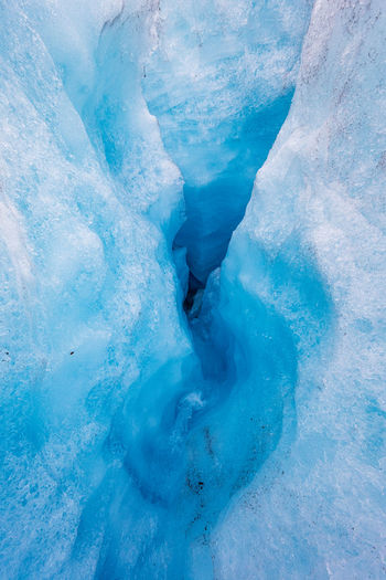 Full frame shot of ice formation