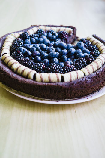 Close-up of cake