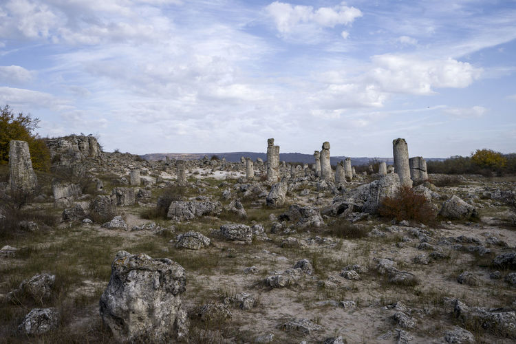 Stone desert rock formation phenomenon bulgaria europe