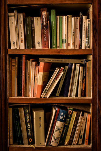 Books in shelf
