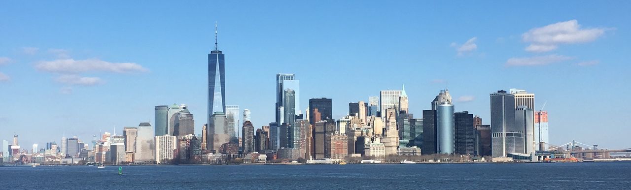 New york city stunning skyline