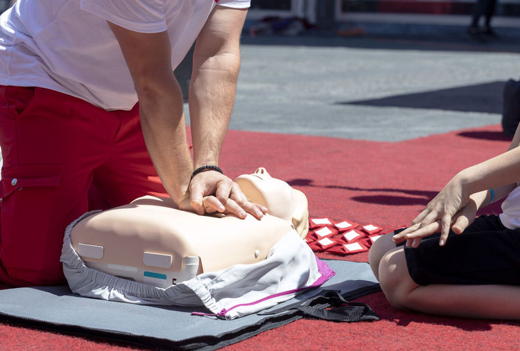 First aid and cpr class